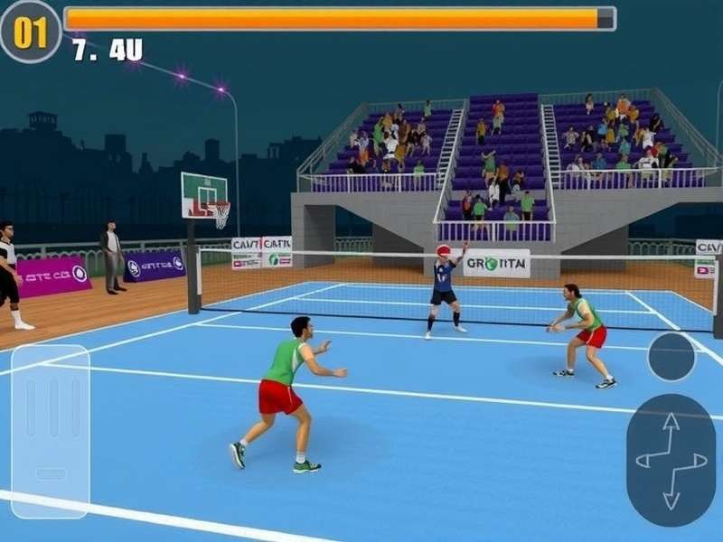 Gujarat Volley Titans Gameplay Screenshot